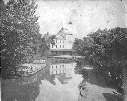 Ohio & Erie Canal in Peninsula, circa 1905
