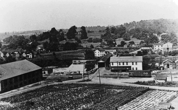 Boston from the west, circa 1910